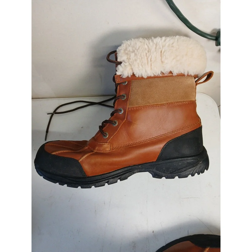 Ugg butte Waterproof snow boots winter leather mens size‎ 11